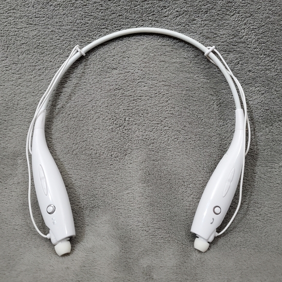 Travelocity Bluetooth Stereo Earbuds White Like New with Box - Picture 3 of 12